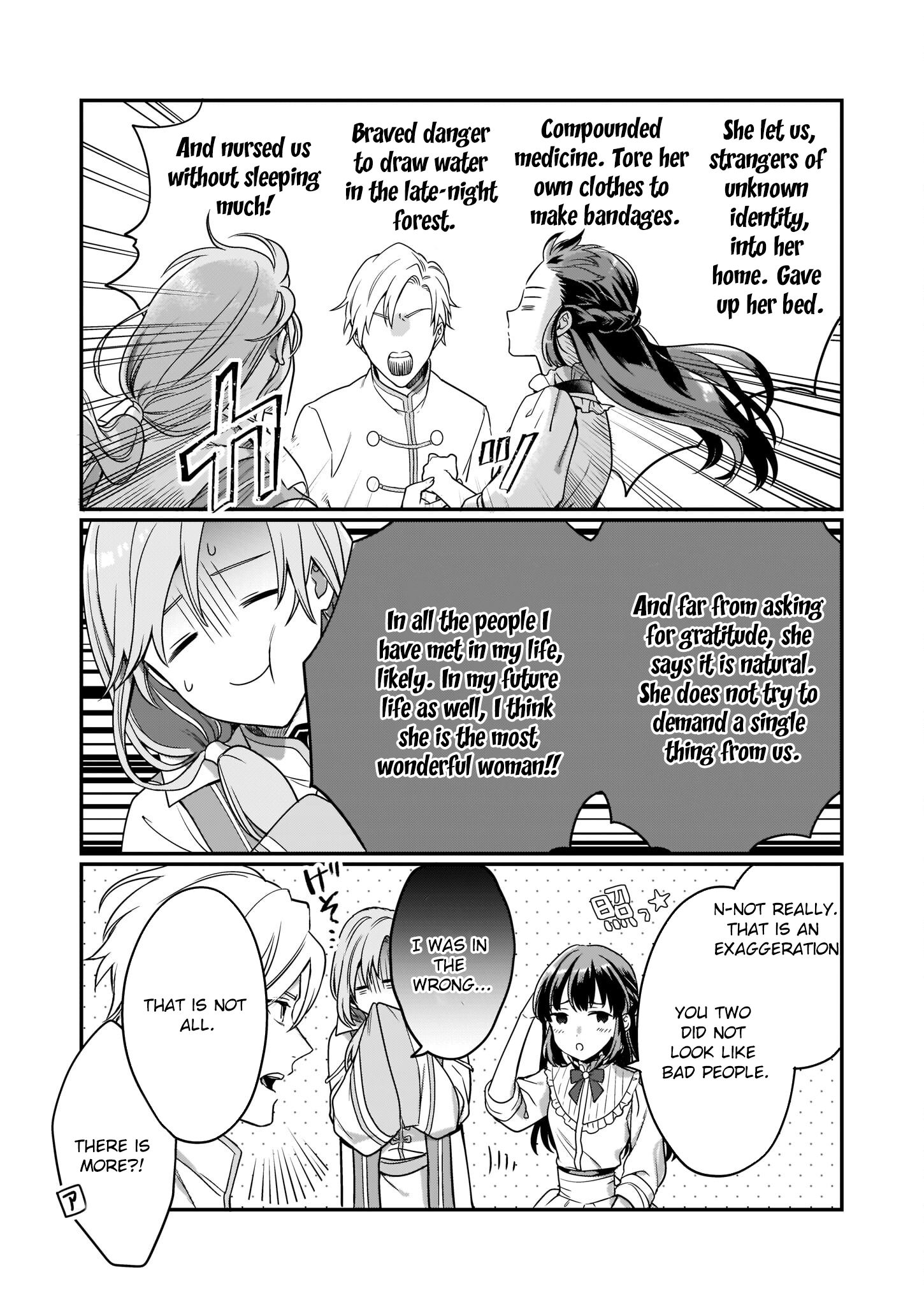 The Exiled Former Lady Loved by a Prince She Found in the Forest, Awakening as a Saint. Chapter 3 Page 14